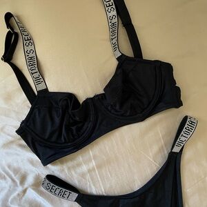 VS Shine Strap Black Bikini